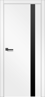 Межкомнатные двери алюминиевый торец TMDOORS (600х2000 мм), TM15-001-01, Белая структура TM15-001-01 фото