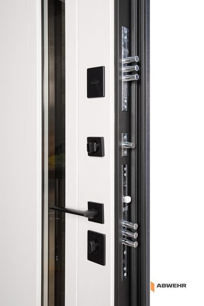 Двері вхідні полуторні з терморозривом Tower Termix 1200 ABWEHR, (1200x2050 мм), Lampre Антрацит + Сосна прованс 1545 фото
